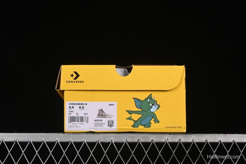 Converse Chuck Taylor All Star 1970s High Top Tom and Jerry Themed Casual Sneakers - A15111C