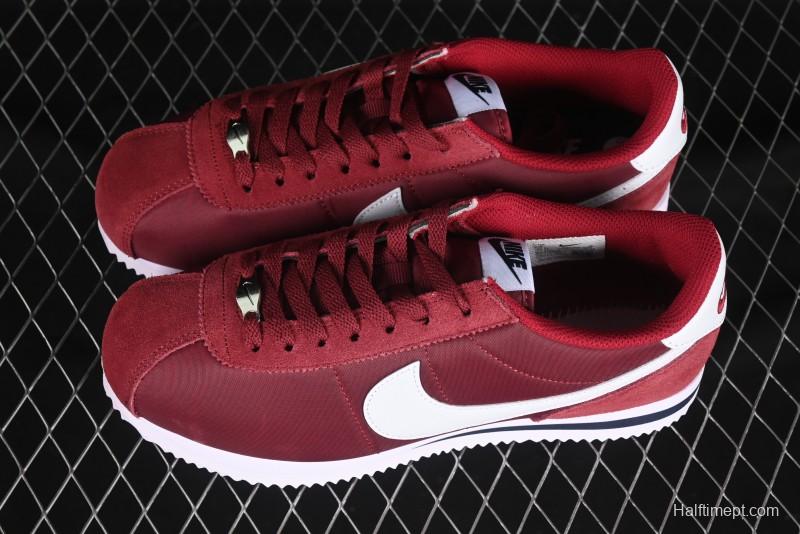 Nike Classic Cortez Leather Retro Running Shoes - DZ2795-600