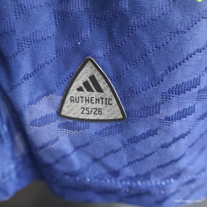 Player Version 25/26 JAjax Jersey with Bob Marley Tribute Design and Inspirational Quotes