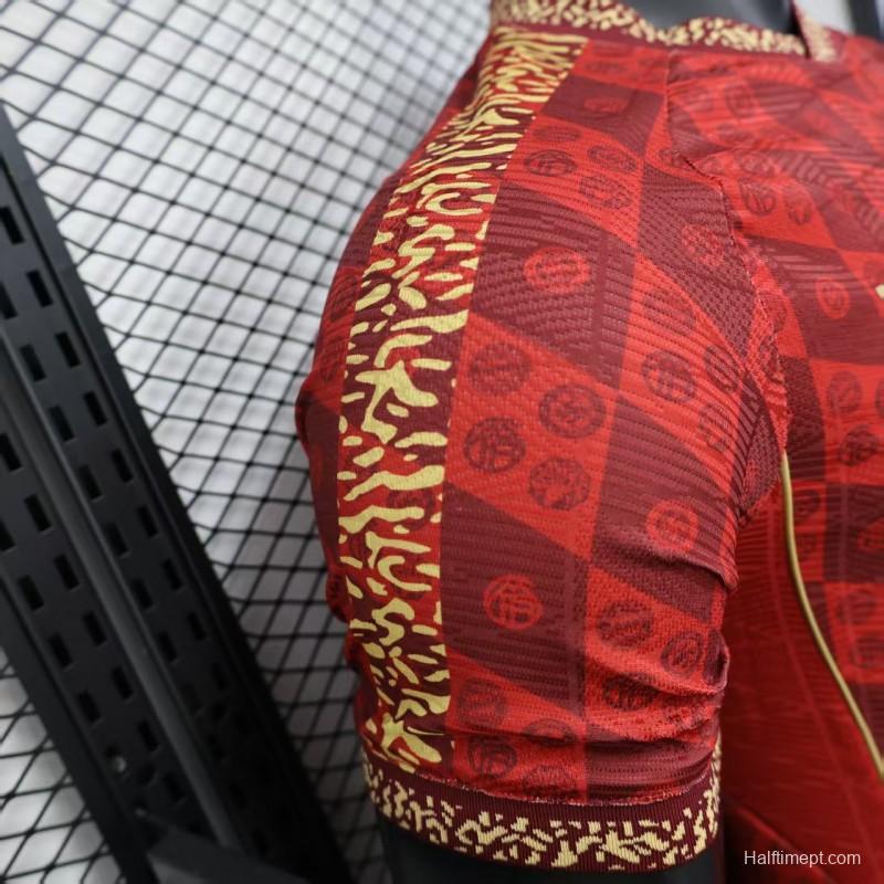 Player Version 25/26 Bayern Munich 125Th Anniversary Red Jersey