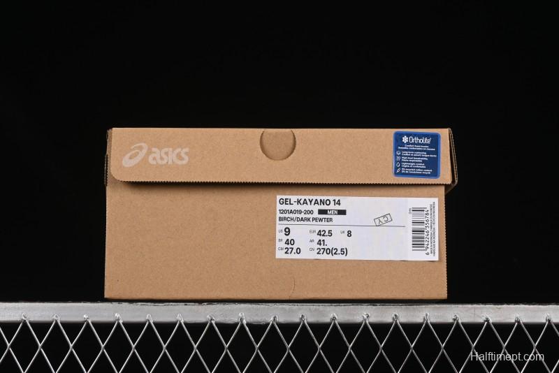 Asics Gel-Kayano 14 Running Shoes with 3D Visible GEL Cushioning and FF BLAST PLUS Midsole - 1201A019-200