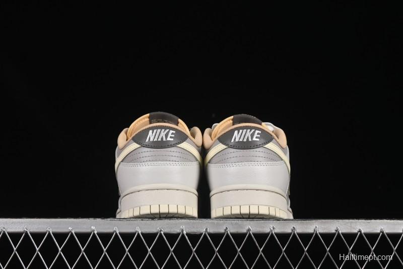 Nike SB Dunk Low Light Grey SB Low Top Casual Skate Shoes - IB4503-072