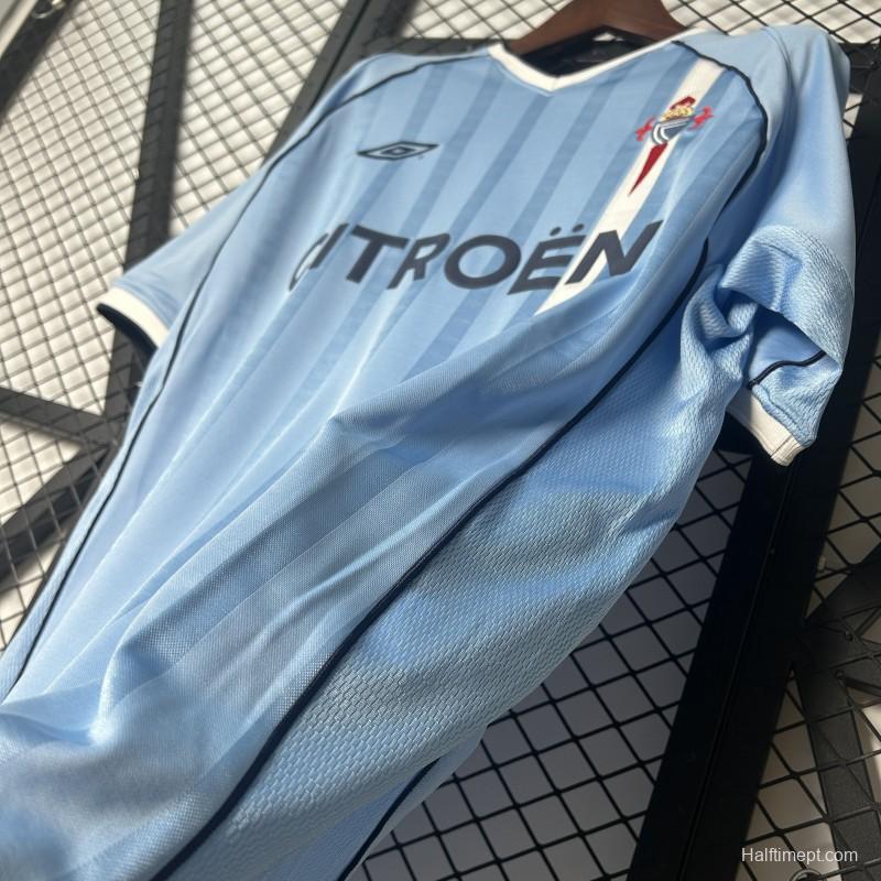 01/02 Retro Celta Home Jersey