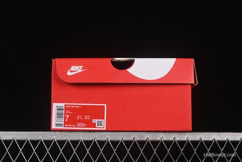 Nike Air Max 1 Retro Running Shoes with Half-Sole Air Cushion - BV1977-011