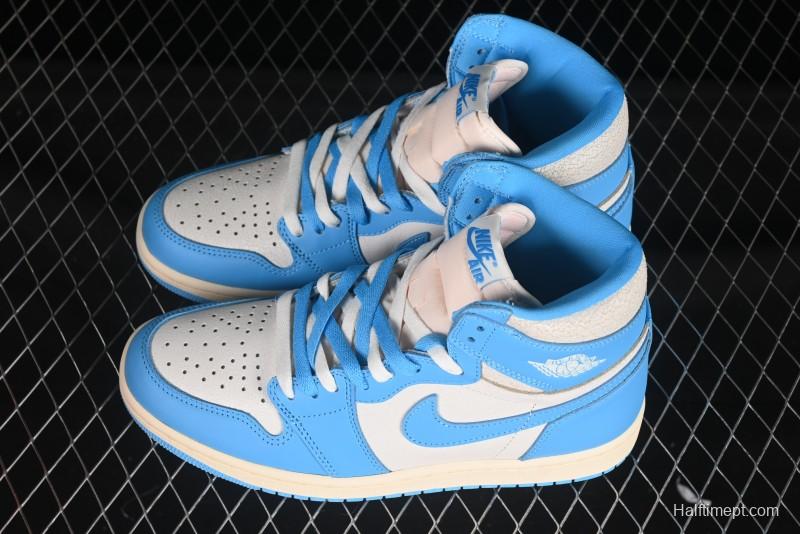 Nike Air Jordan 1 High OG "UNC Reimagined" Retro Basketball Shoes - DZ5485-402