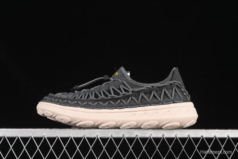 Keen Uneek Flat-M Woven Elastic Strap Outdoor Water Sports Sandals - 1014097