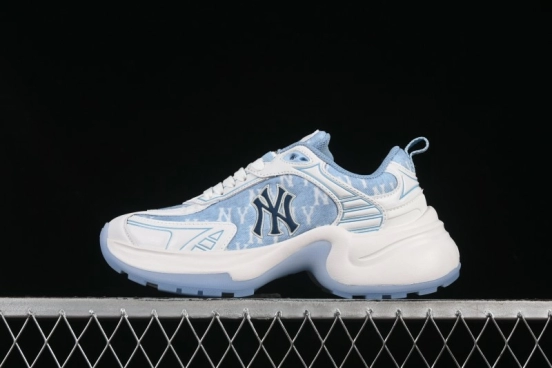 New York Yankees MLB XLG Chunky Breathable Casual Sneakers - 3ASHW065N50BLS