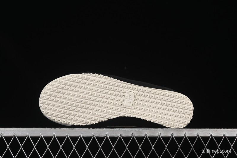 Onitsuka Tiger Mexico 66 Sabot Slip-On Shoes with Breathable Mesh Upper - 1183C123-001