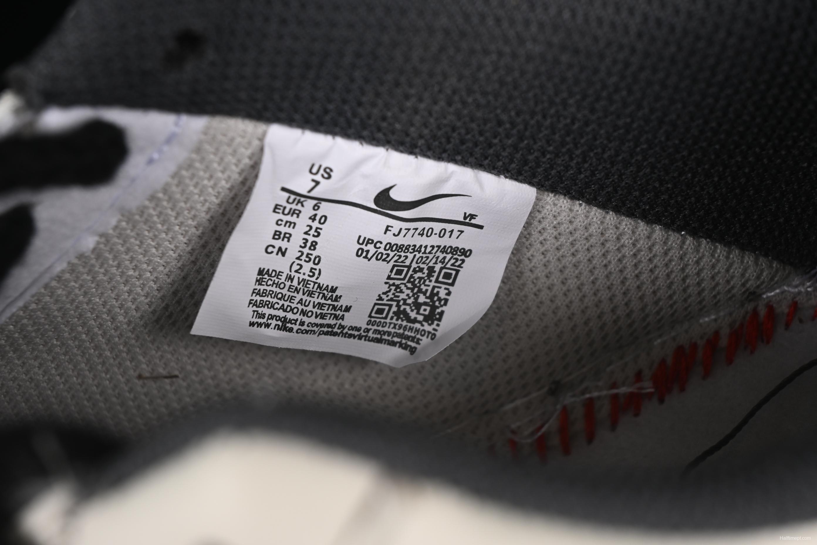 Nike Air Force 1'07 Low Little Black Cat Casual Sneakers - FJ7740-710