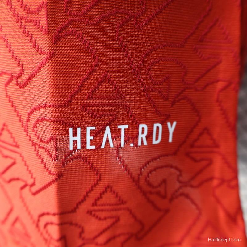 Player Version 25/26 Arsenal Red Pre-Match Special Jersey