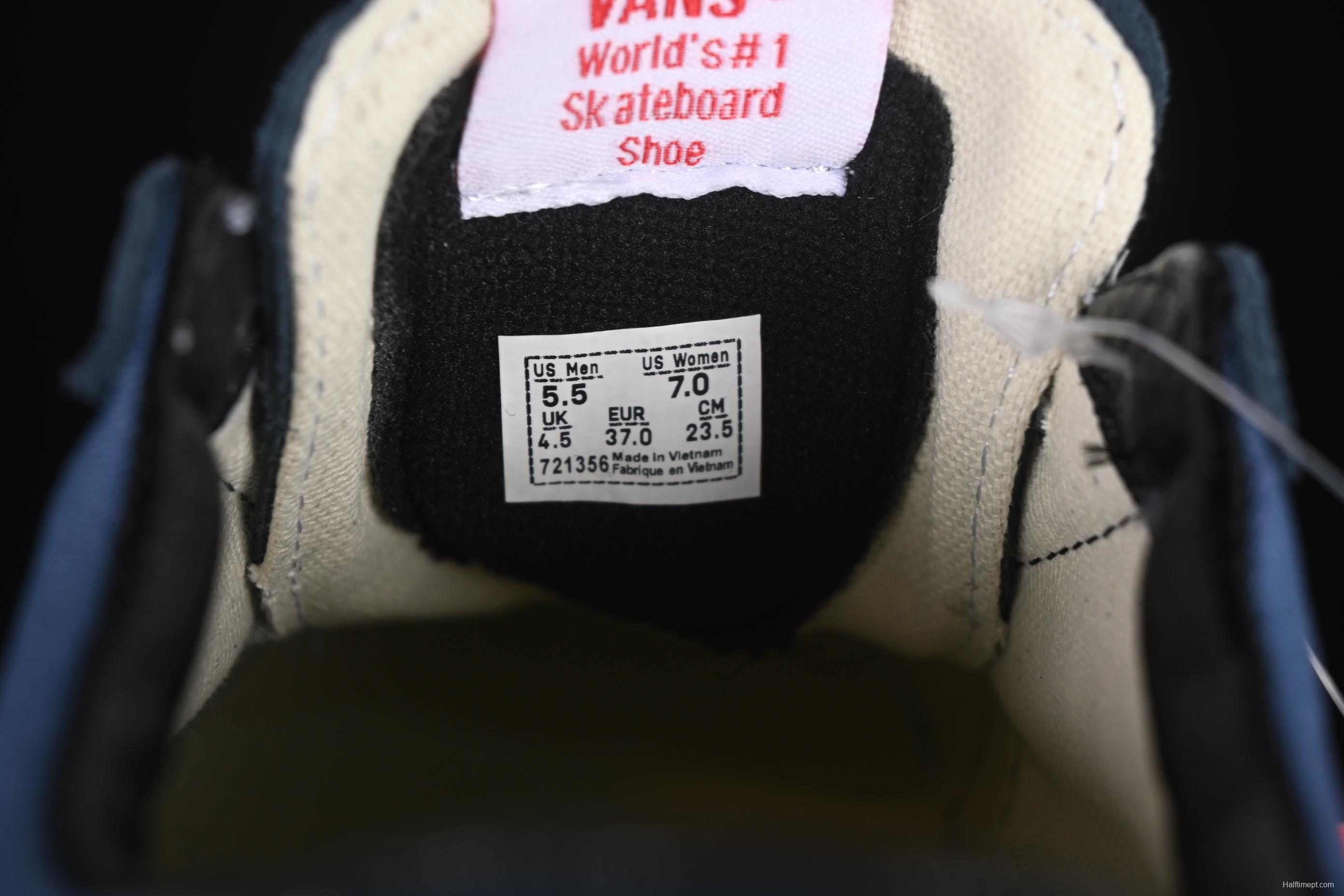 Vans Knu-Skool High Street American Retro Casual Canvas Skate Shoes - VN000CRPGRN