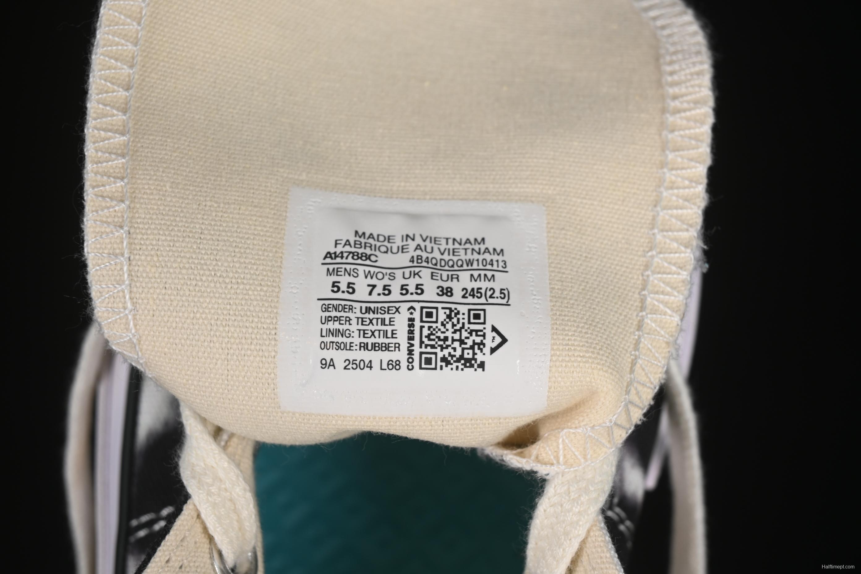 Kenzo Chuck Taylor Ox Hana Leopard Cypress High Top Sneakers - A14788C