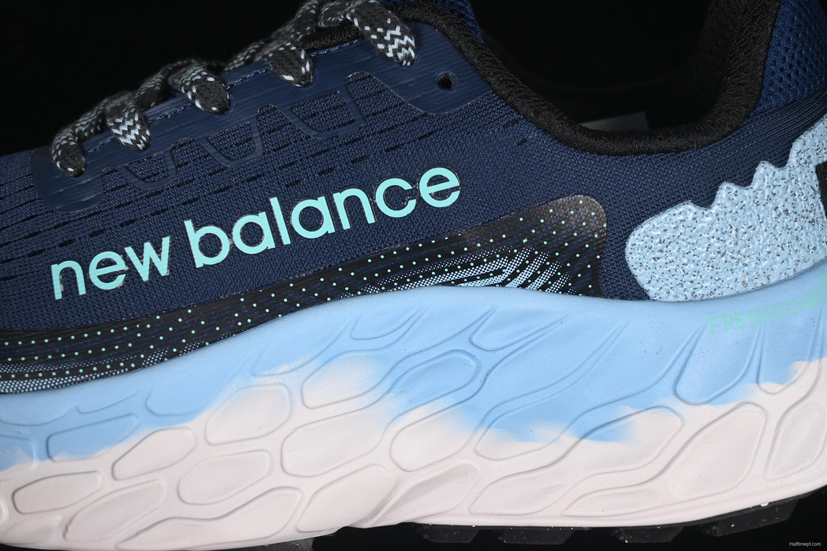 New Balance Fresh Foam X More V3 TDS Low-Top Running Shoes with Durable Anti-Slip Design - MTMORAB3