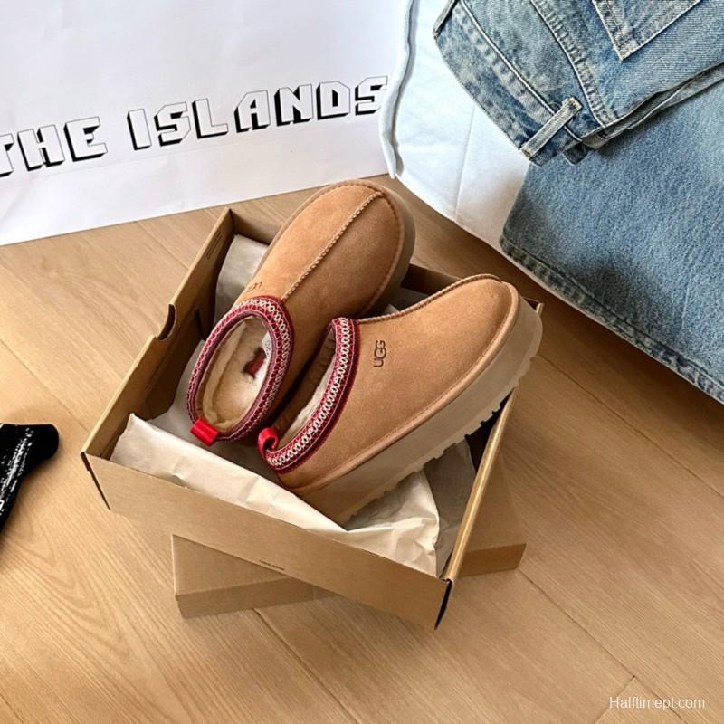 2024 UGG brown suede Slippers MJ00230