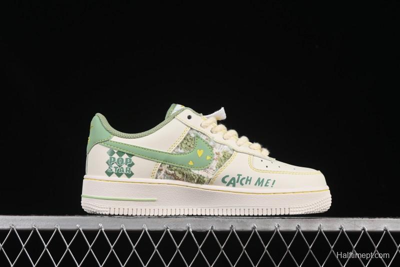 Nike Air Force 1'07 Low Bubble Mart Dimoo Casual Sneakers - FJ7740-110