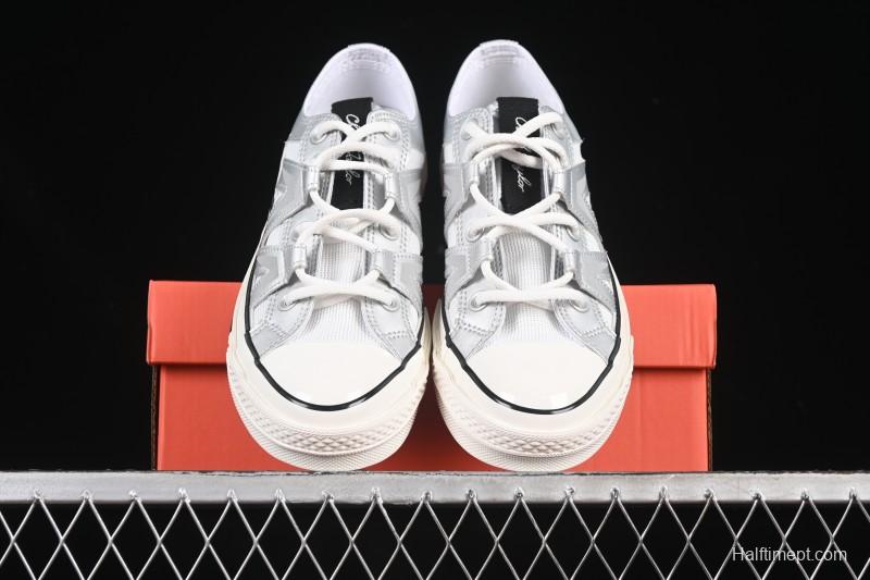 Converse Chuck 1970s Future Silver Low-Top Casual Sneakers - A15188C
