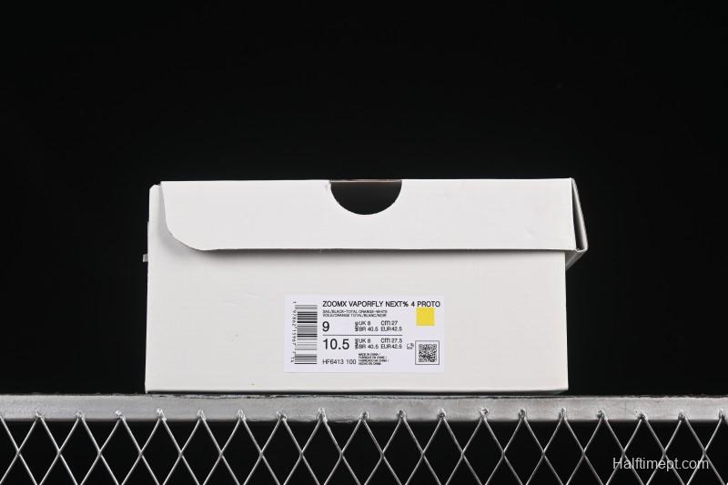 Nike ZoomX Vaporfly NEXT% 4 Marathon Road Racing Ultra-Light Cushion Running Shoes - HF6413-100