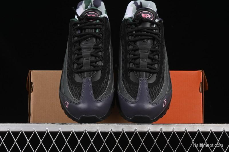 Nike Air Max 95 Retro Cushioned Running Shoes with Air-Sole Unit - FB2709-001