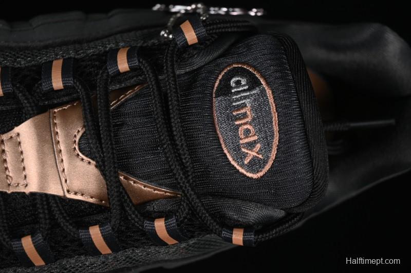 Nike Air Max 95 Retro Cushioned Running Shoes - HQ6457-001