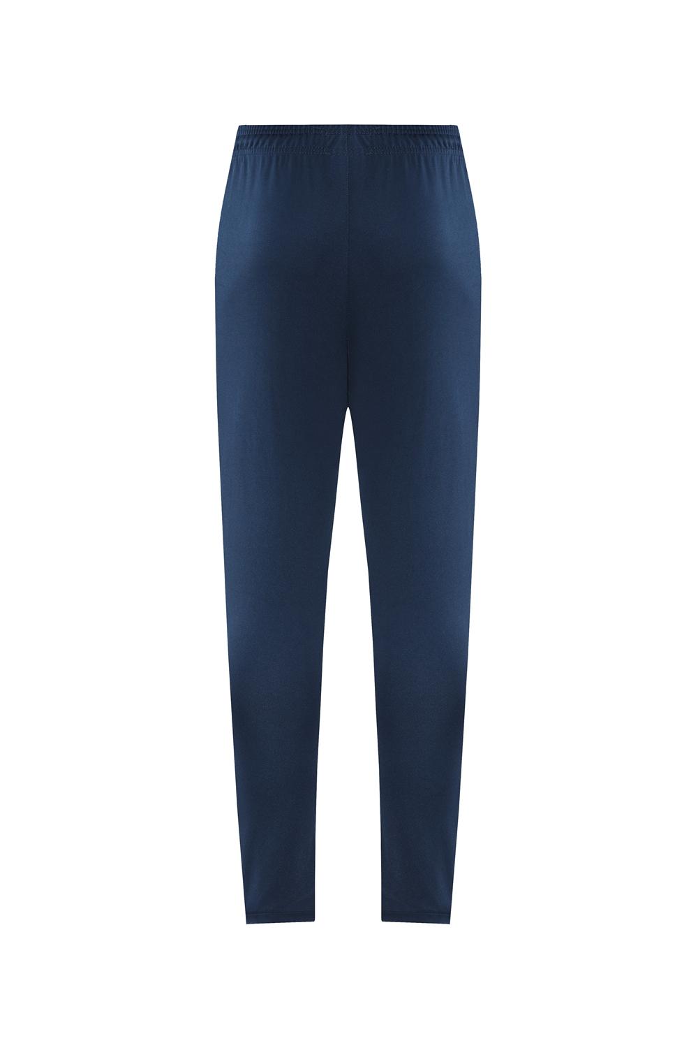 2025 Nike Blue Full Hoodie Zipper Jacket +Long Pants
