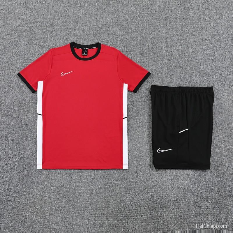 2025 NIKE Red Short Sleeve Jersey + Shorts