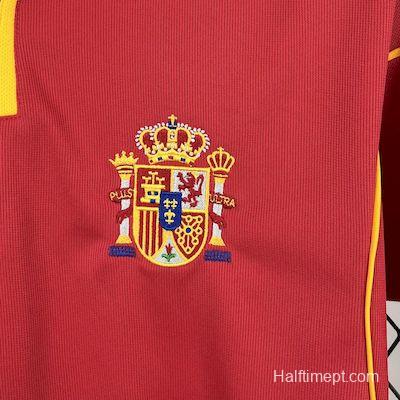 Retro 1998 Spain Home Jersey