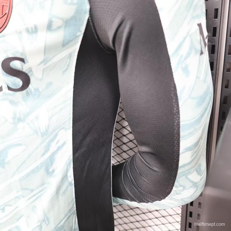 25/26 Player Version AC Milan Home Goalkeeper Long Sleeve Jersey