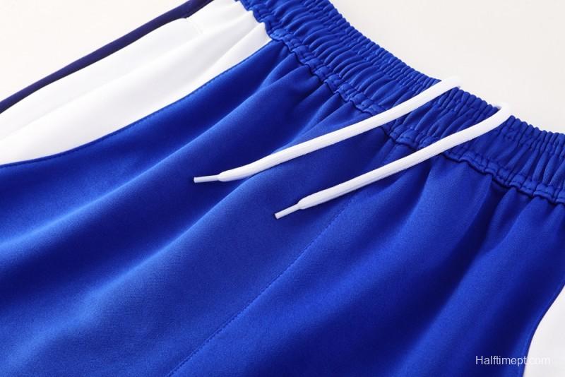 2025 NIKE Blue/Navy Full Zipper Jacket + Long Pants