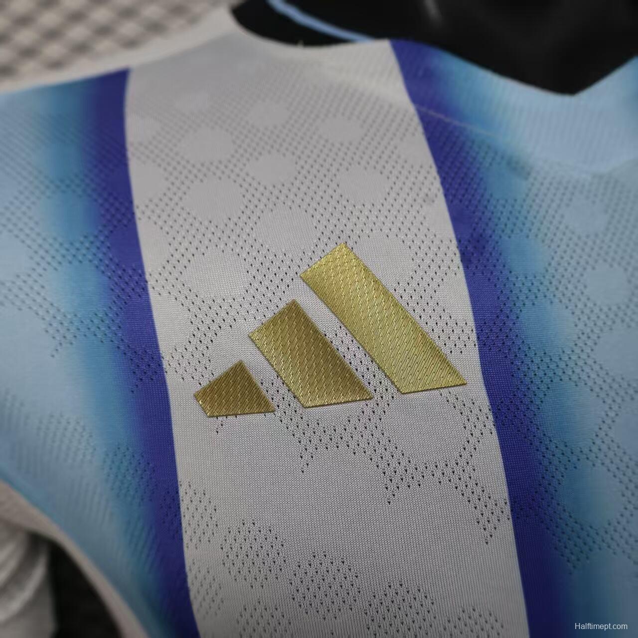 Player Version 2025 Argentina Home Jersey
