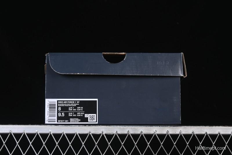 Nike Air Force 1 '07 Low Casual Sneakers with Full-Length Air Cushion - IB7677-001