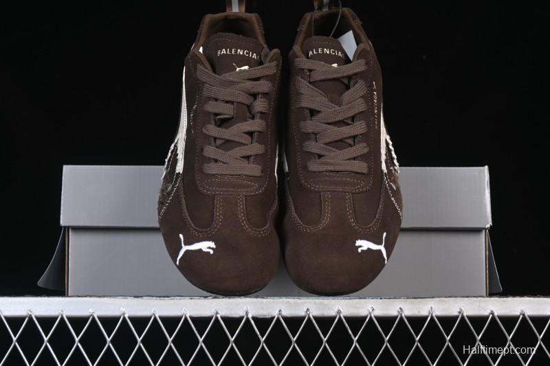 Puma The Open Product x Puma Speedcat Paris Collaboration Low-Top Lifestyle Casual Shoes - 406519-05