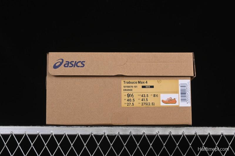 Asics Trabuco Max 4 Breathable Professional Running Shoes - 1011B976-101