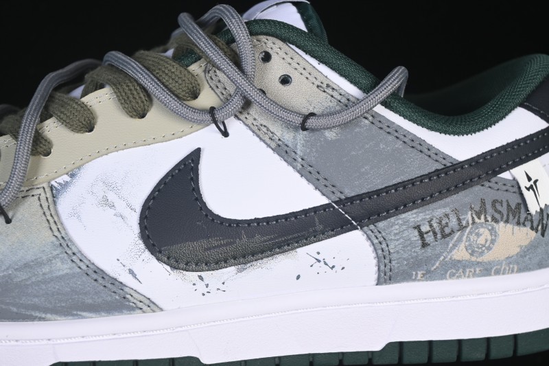 Nike SB Dunk Low Anniversary Custom Low-Top Casual Skate Shoes - DV0833-111