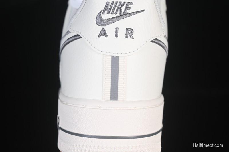 Nike Air Force 1 '07 Low Casual Sneakers with Full-Length Air Cushion - IB7677-101