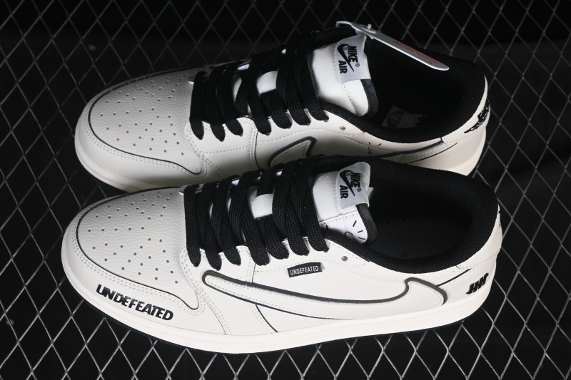 Nike Travis Scott x Fragment Design x Air Jordan 1 Low OG SP AJ1 Low Top Casual Sneakers - DF1845-531
