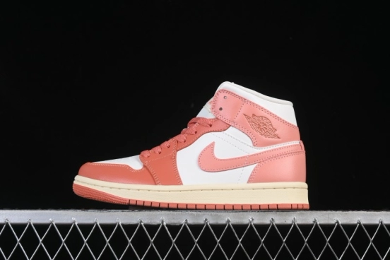 Nike Air Jordan 1 Mid AJ1 Orange Sunshine - DQ8426-180