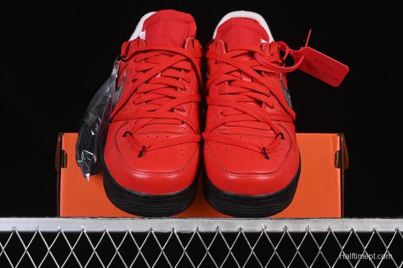 Nike Off White Air Force 1 '07 Low Casual Sports Sneakers - DD1876-600