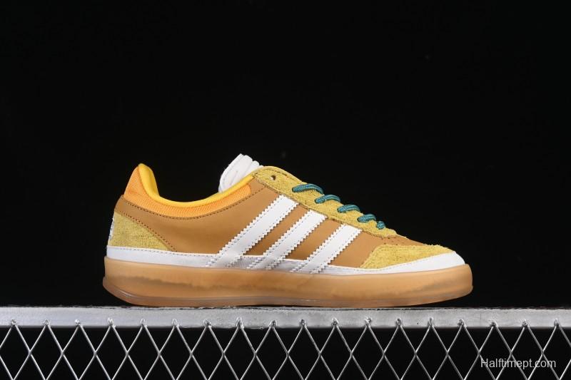 Adidas Gazelle Indoor Bad Bunny Collaboration Retro Low-Top Skate Shoes - JS5053
