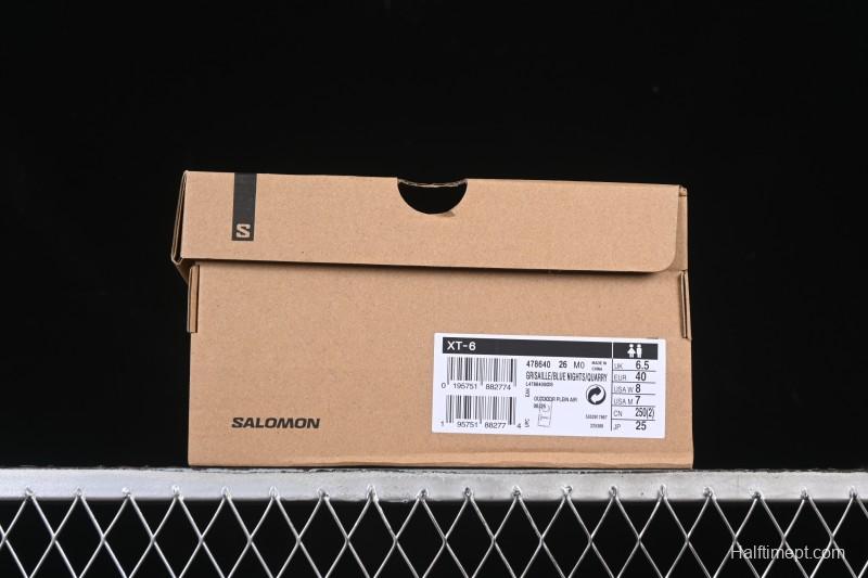 Salomon XT-6 High-Tech Outdoor Trail Running Shoes - 478640-26