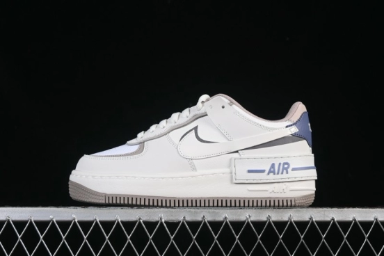 Nike Air Force 1 Shadow Lightweight Platform Low-Top Casual Sneakers - IO7594-101