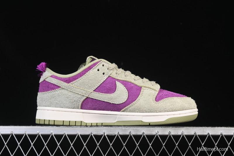 Nike Dunk Low Panda Viotech Green Purple Low-Top Casual Skate Shoes - IH7648-700