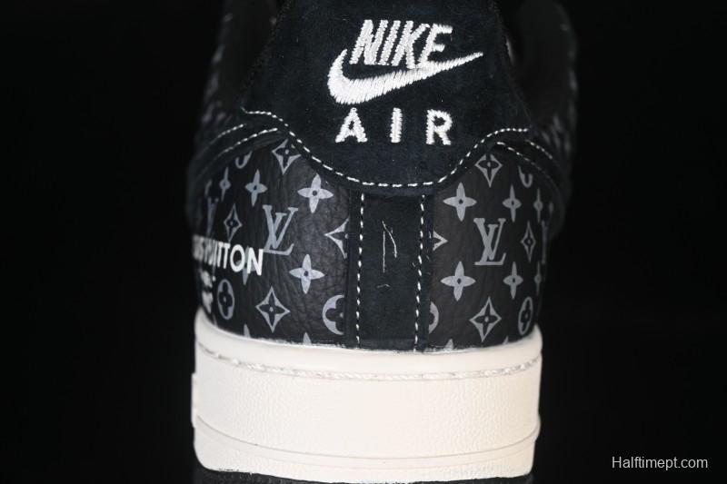 Nike Air Force 1 '07 Low LV Collaboration Stitched Label Print Casual Sneakers - CX5050-Y10