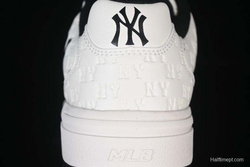 New York Yankees Bigball Chunky Embo Monogram Height Increasing Thick Sole Casual Sneakers - 3ASXE035N50CRL
