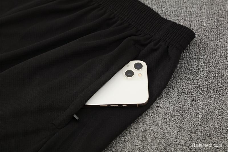 25/26 PSG Black T90 with XS Short Sleeve+Soccer Shorts