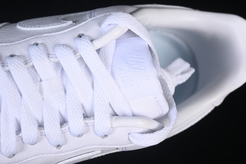 Nike Air Force 1 '07 Low Retro Basketball Sneakers with Full-Grain Leather Upper - CZ8065-100