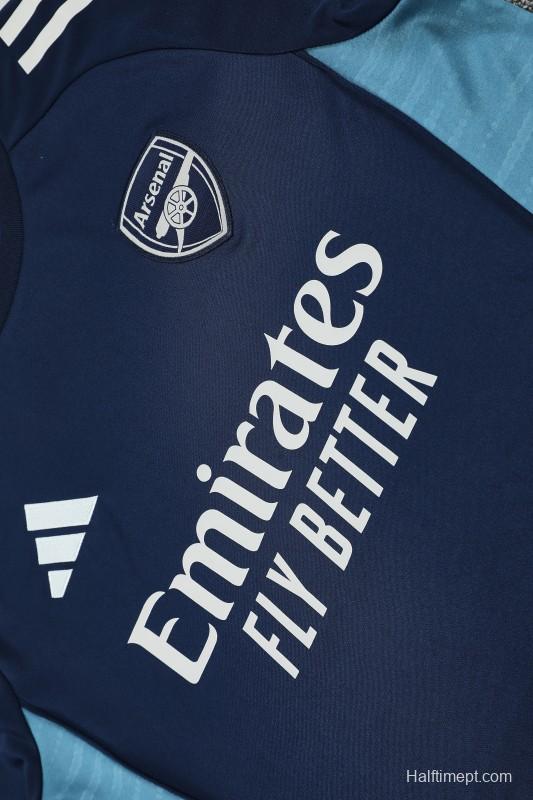 25/26 Real Madrid Navy Short Sleeve Jersey+Shorts