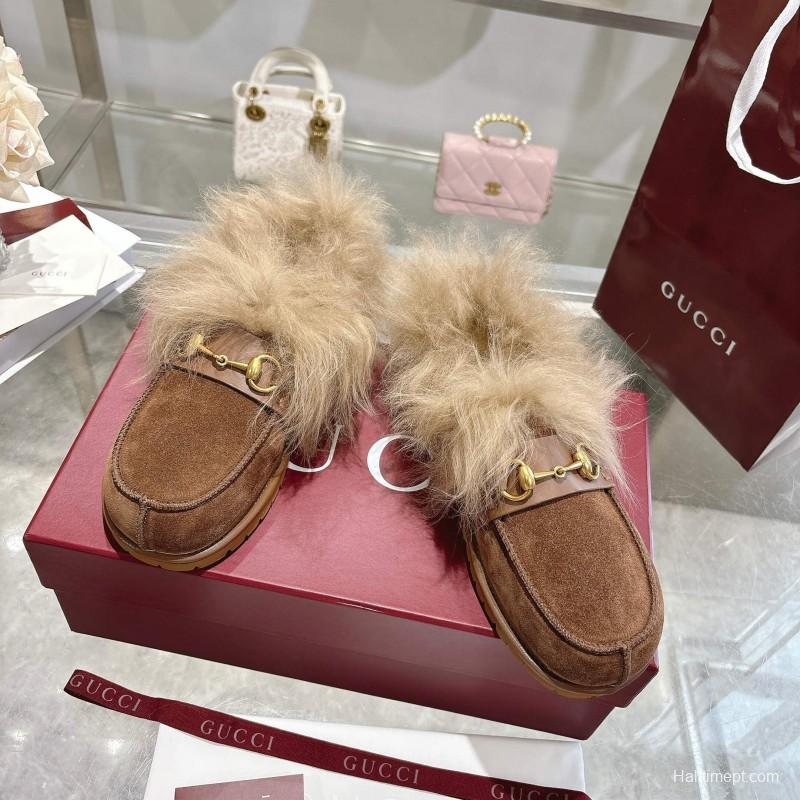 GG Wool Fashion Snow Boots with Merino Wool Lining - KFY00290