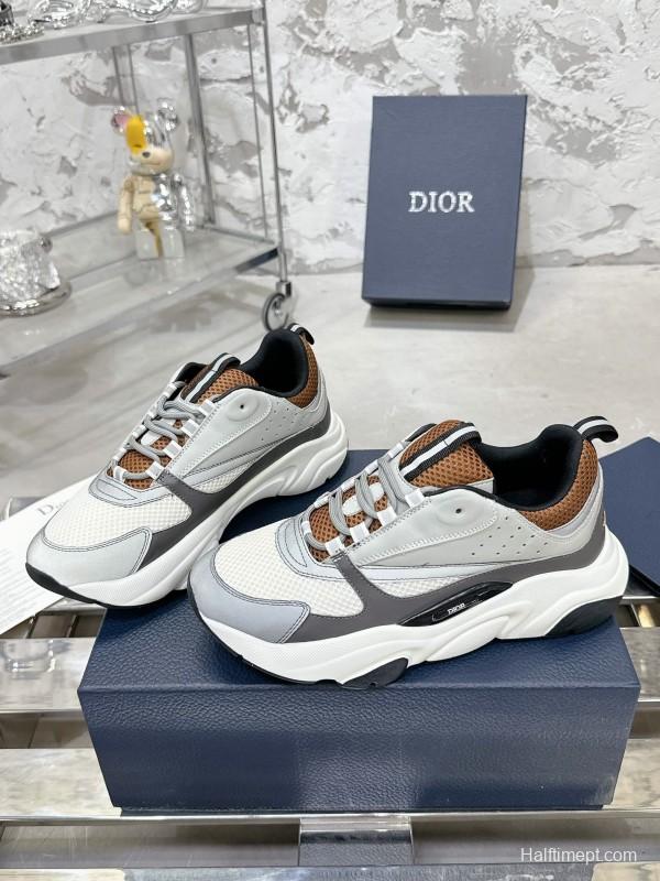 Dior B22 Series Classic Mesh Casual Sneakers Dad Shoes - LY00340