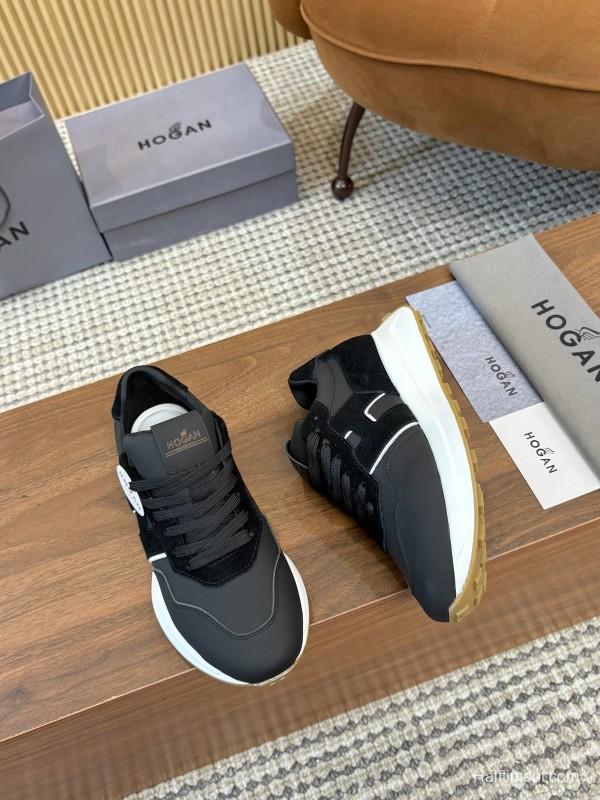Hogan H-STRIPES Series Couple Thick Sole Dad Shoes Airship Shoes Casual Sports Shoes - AS00350