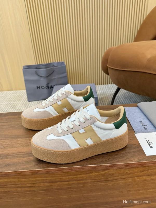 Hogan Platform Series H698 Thick Sole Casual Sneakers - H698